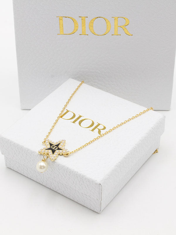 سلسال ديور ستار بيرل لوقو سلسال dior