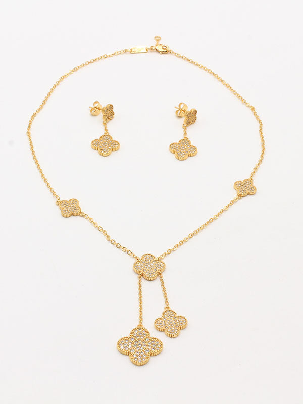 طقم فان كليف 5 وردات 2 قطع اطقم van cleef