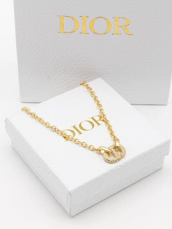 سلسال ديور ذهبي مطفي لوقو سلسال dior