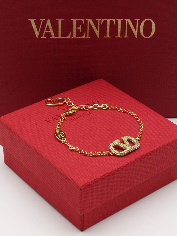 اسواره فالنتينو كريستال ذهبي اسواره VALENTINO