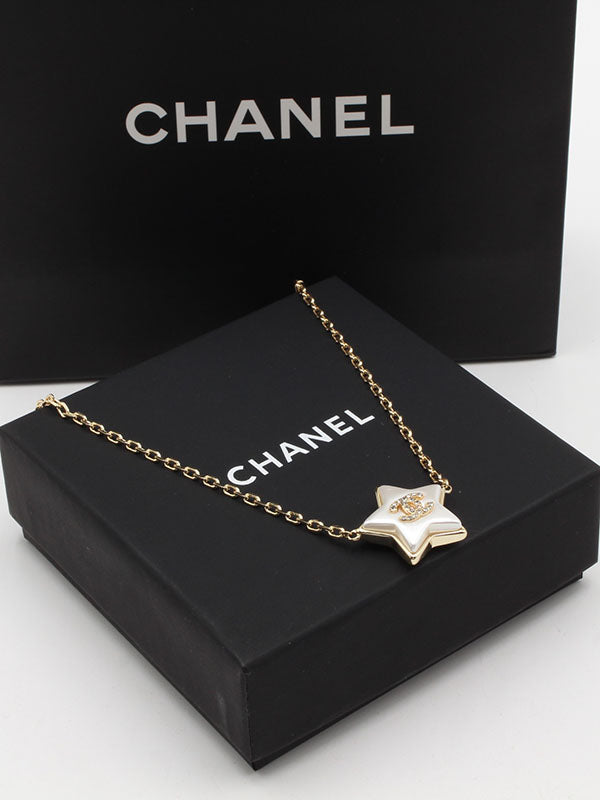 سلسال شانيل ستار لوقو سلسال chanel