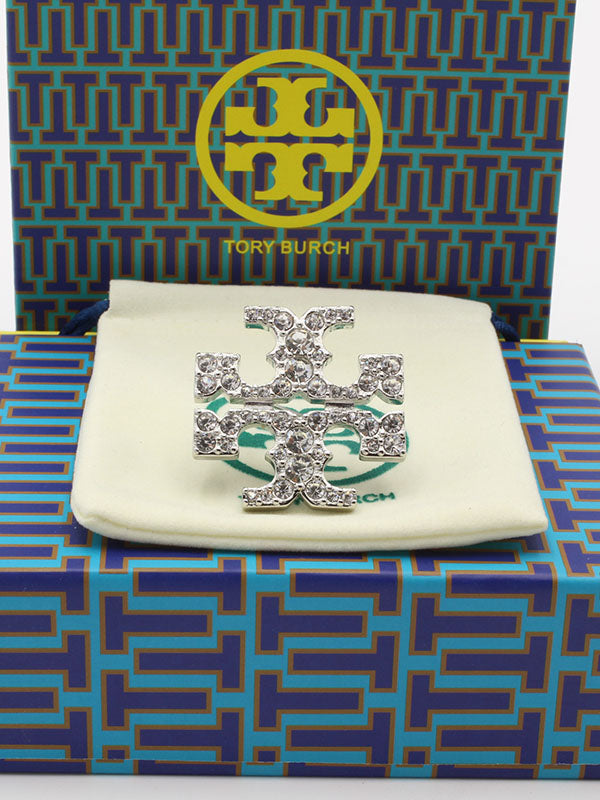 بروش توري بورش كريستال بروش tory burch