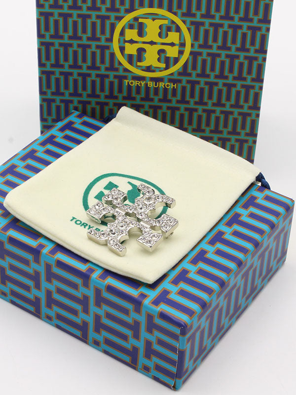 بروش توري بورش كريستال بروش tory burch
