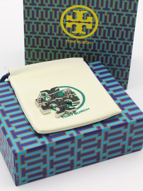 بروش توري بورش كريستال بروش tory burch