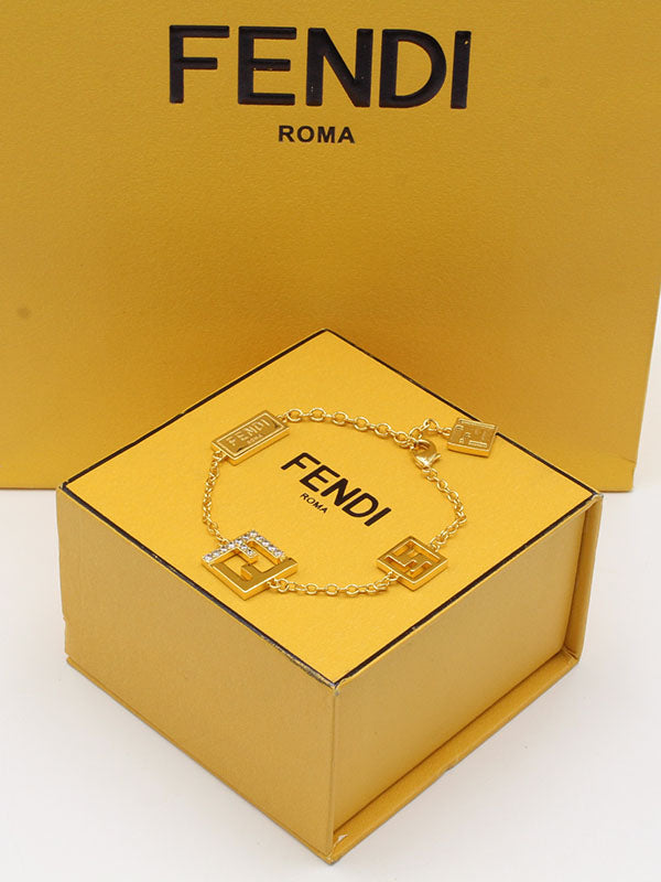 اسواره فندي زركون سكوير اسواره fendi ذهبي