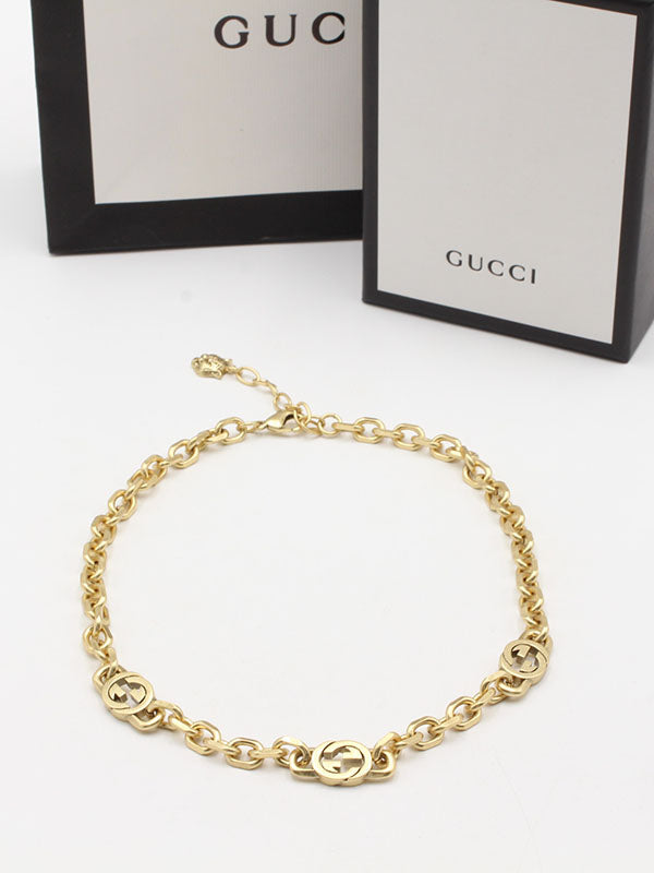 سلسال قوتشي نيو شايب لوقو سلسال gucci