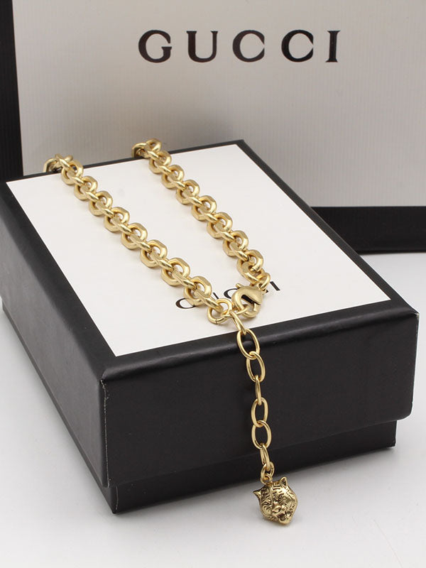 سلسال قوتشي نيو شايب لوقو سلسال gucci