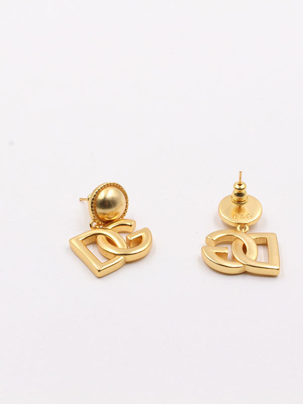 حلق دولتشي اند غابانا وسط ذهبي حلق Dolce&Gabbana