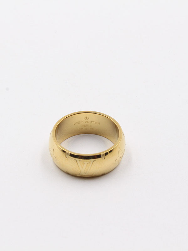 خاتم لويس فيتون بلاك لوقو خواتم louis vuitton