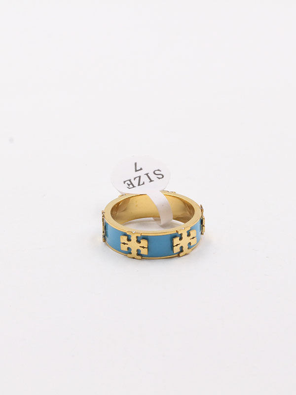 خاتم توري بورش ملون خواتم tory burch تركواز 7