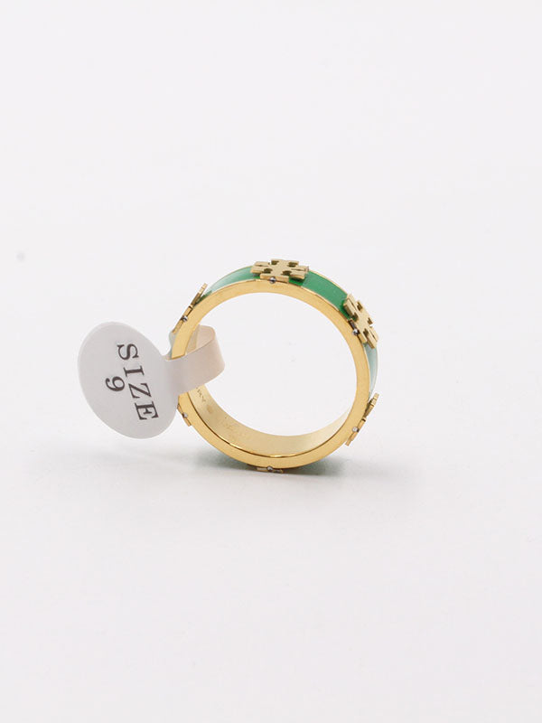 خاتم توري بورش ملون خواتم tory burch