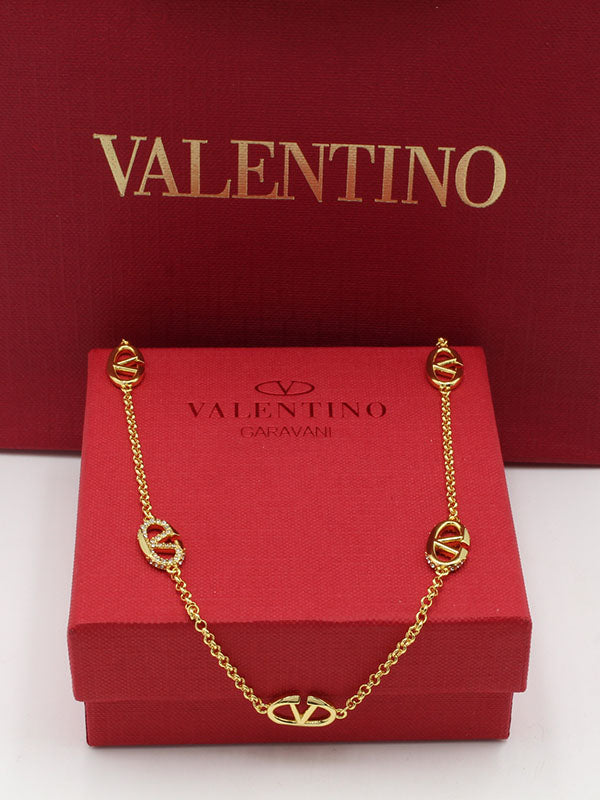 سلسال فالنتينو تشوكر لوقو سلسال VALENTINO