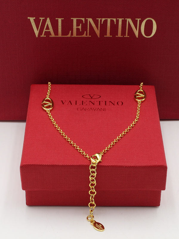 سلسال فالنتينو تشوكر لوقو سلسال VALENTINO