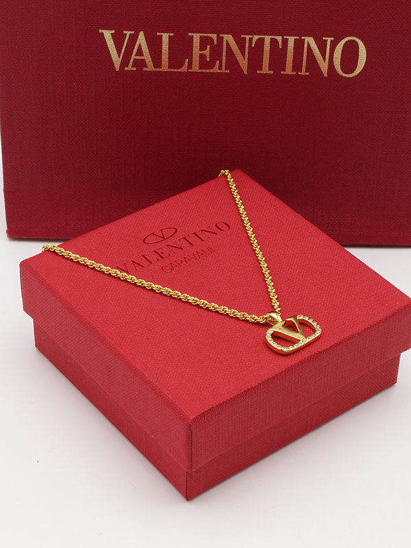 سلسال فالنتينو ثيك شاين ون لوقو سلسال VALENTINO