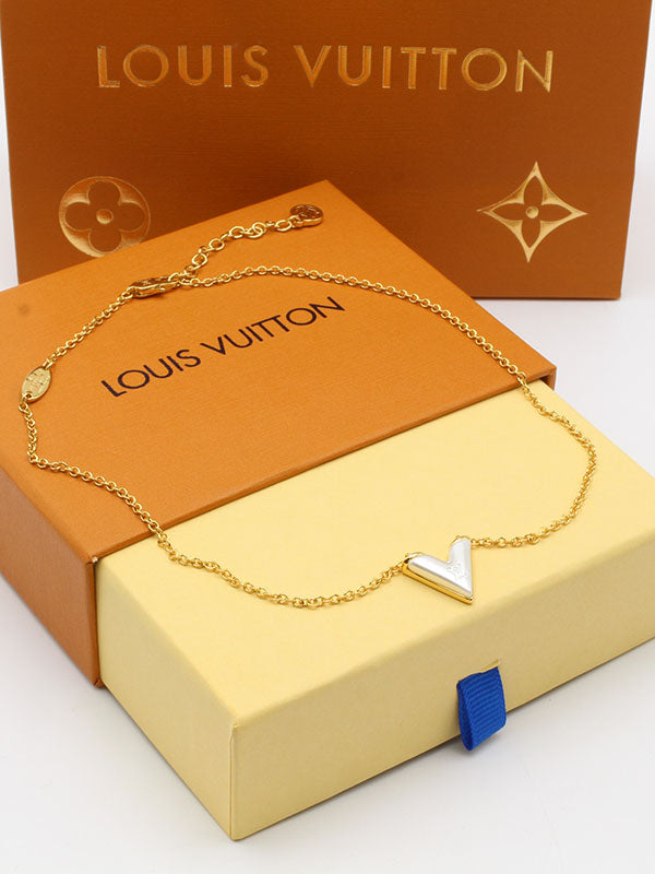 سلسال لويس فيتون شيل v سلسال louis vuitton