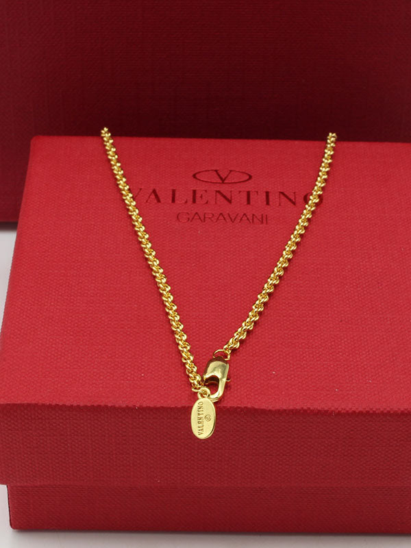 سلسال فالنتينو ثيك شاين ون لوقو سلسال VALENTINO