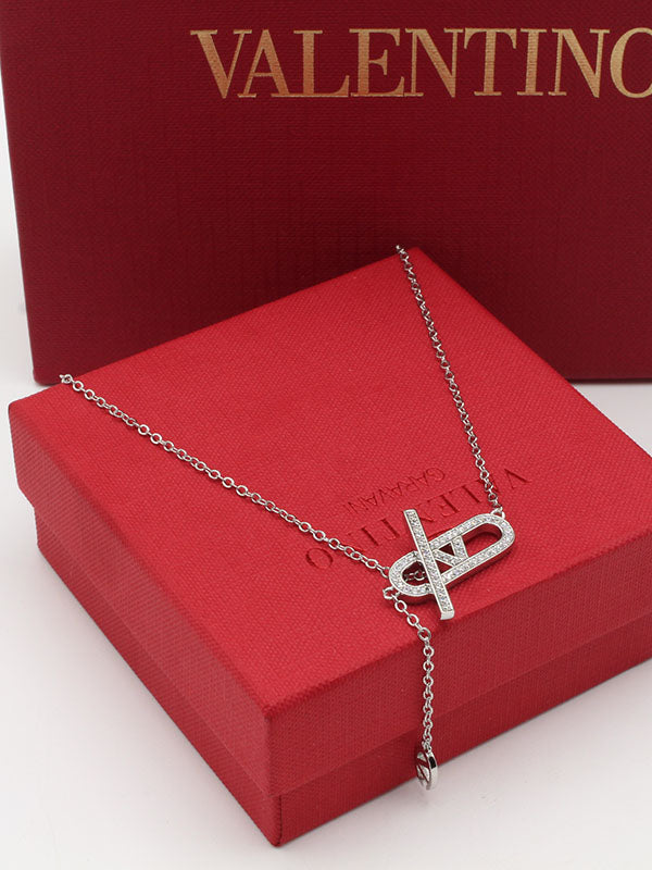 سلسال فالنتينو سحاب سلسال VALENTINO فضي