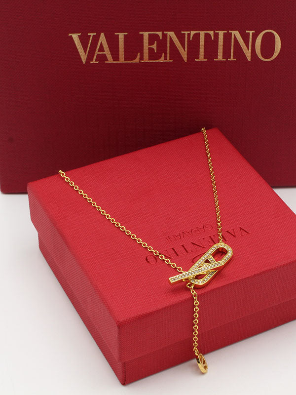 سلسال فالنتينو سحاب سلسال VALENTINO ذهبي