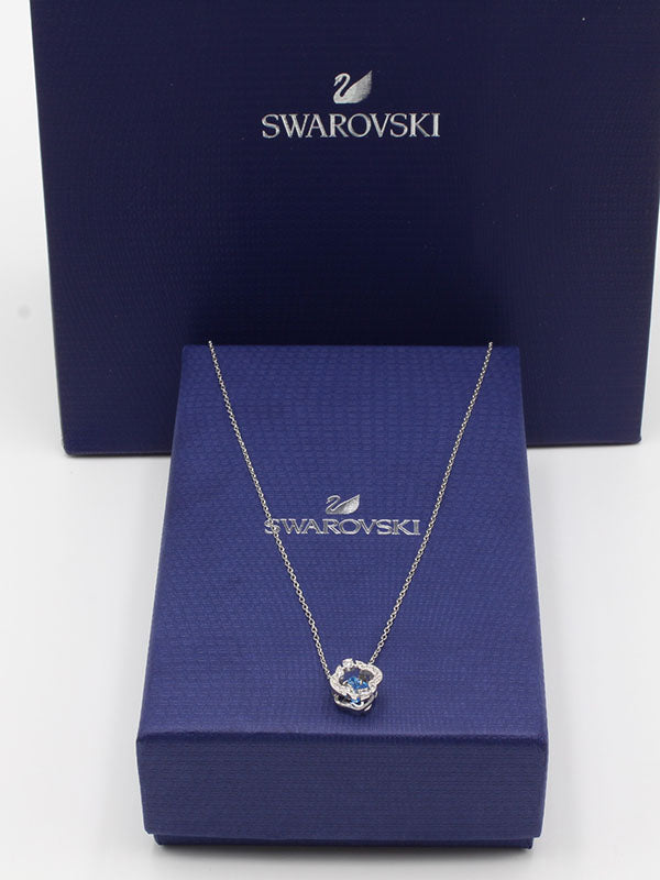 سلسال سواروفسكي ون فلاور سلسال Swarovski فضي