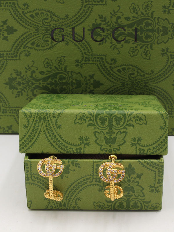 حلق قوتشي دبل لوقو حلق gucci