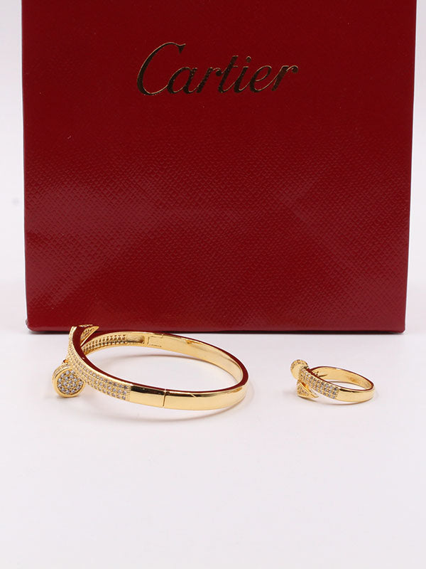 اسواره وخاتم كارتير بناتي اسواره CARTIER