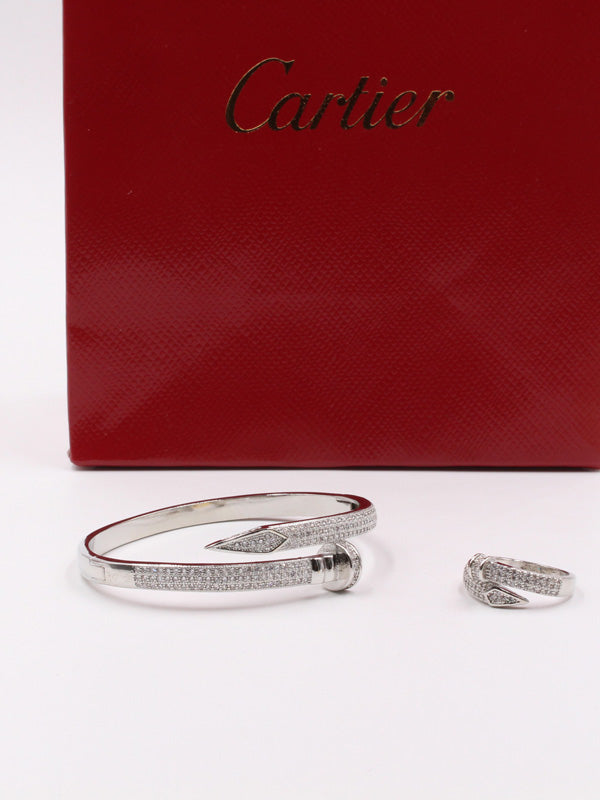 اسواره وخاتم كارتير بناتي اسواره CARTIER