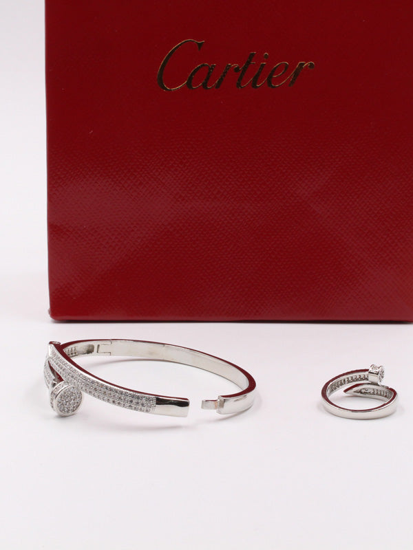 اسواره وخاتم كارتير بناتي اسواره CARTIER