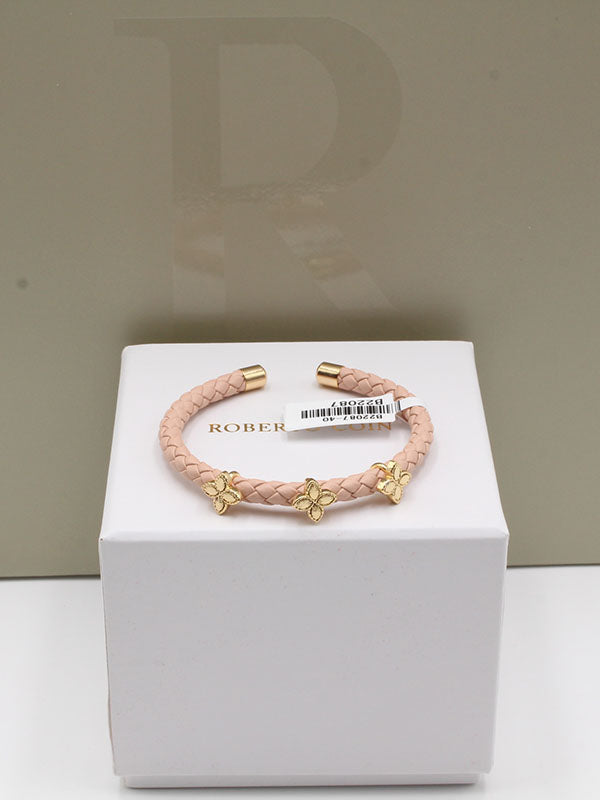 اسواره روبرت كوين بلاك ليذر اسواره roberto coin لحمي