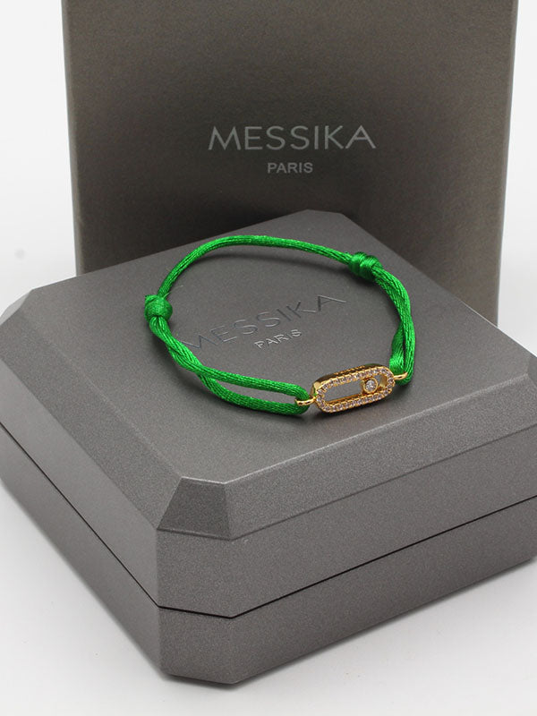 اسواره ميسيكا خيط الجديده لوقو اسواره messika