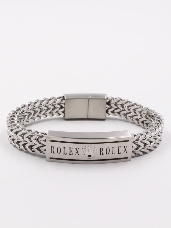 اساور رولكس ميتال رجالية اسواره رولكس فضي