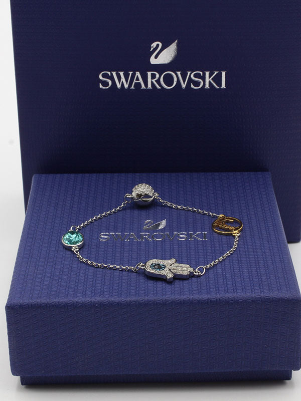 اسواره سواروفسكي كف اسواره Swarovski فضي