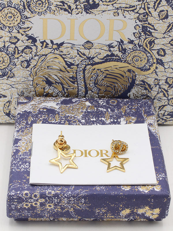 حلق ديور ستار لوقو حلق dior