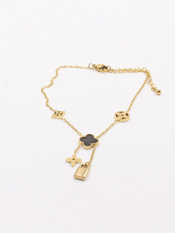 خلخال لويس فيتون بني خلاخل louis vuitton ذهبي