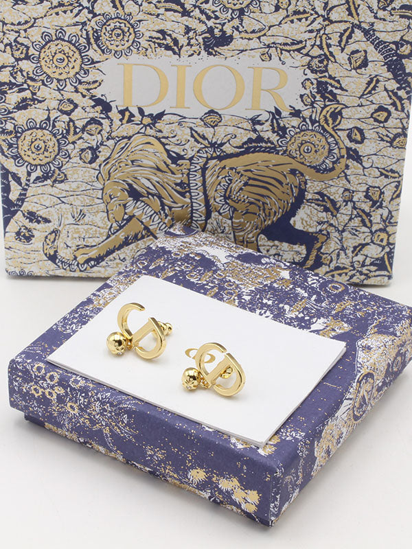 حلق ديور ون بول لوقو حلق dior