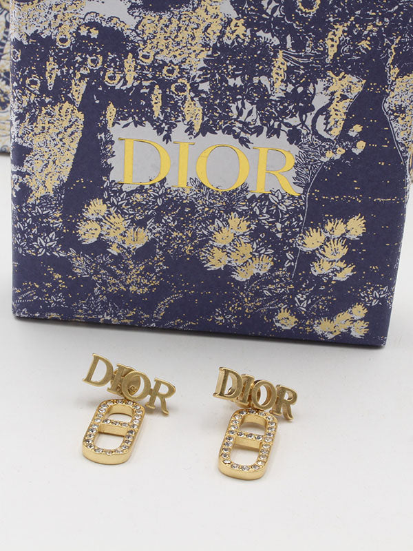 حلق ديور باك لوقو مطفي حلق dior