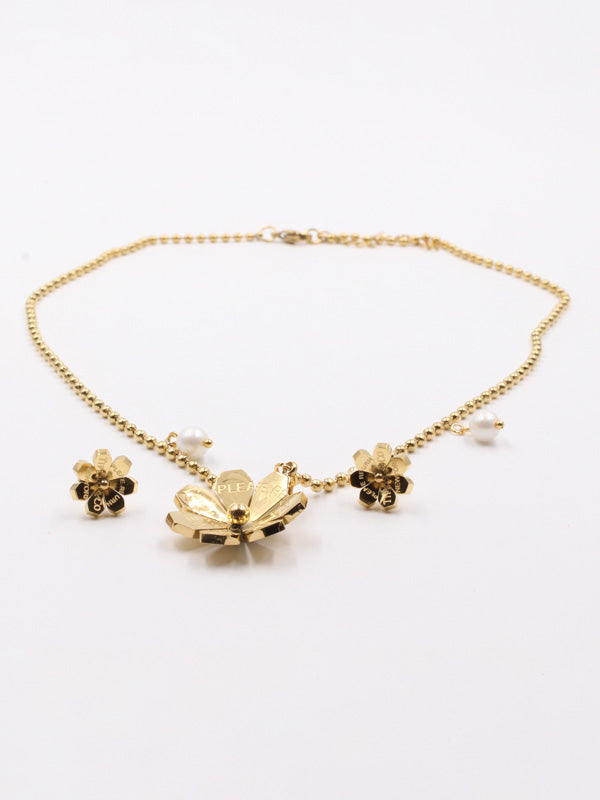 طقم تيفاني فلاور اطقم tiffany ذهبي