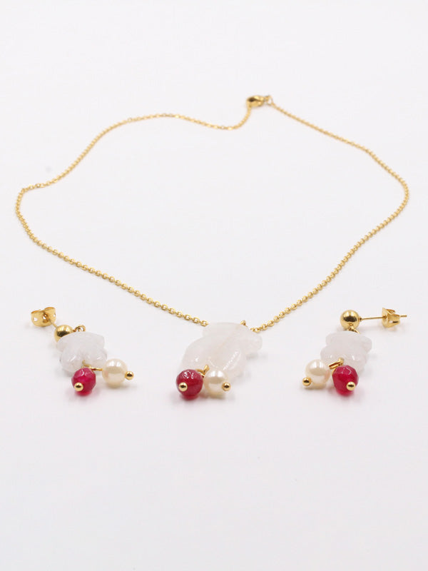 طقم توس حجر ملون اطقم دبدوب ابيض