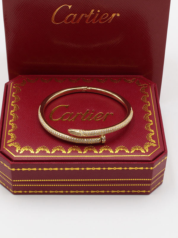 اسواره كارتير زركون مسمار اسواره CARTIER ذهبي