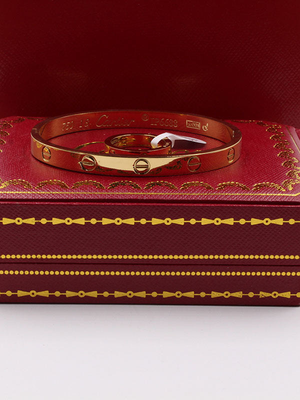 اسواره وخاتم كارتير لوقو اسواره CARTIER ذهبي 6