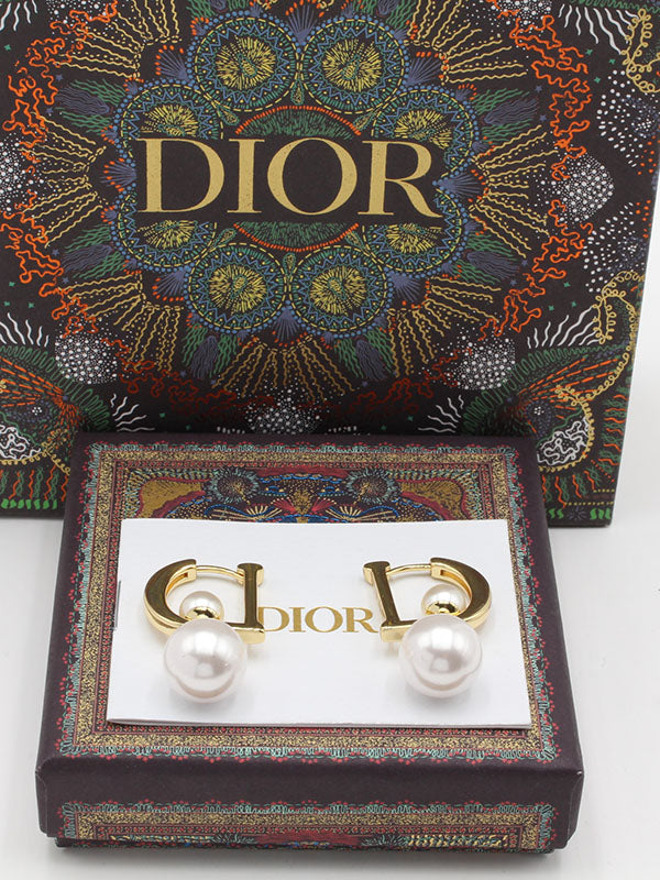 حلق ديور سايد لوقو اديشن حلق dior