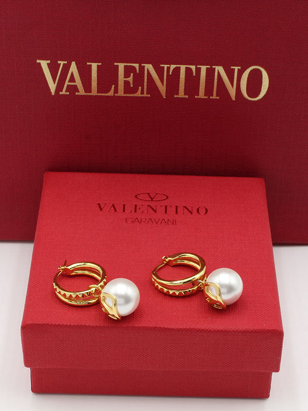 حلق فالنتينو سيركل شيب لوقو حلق VALENTINO
