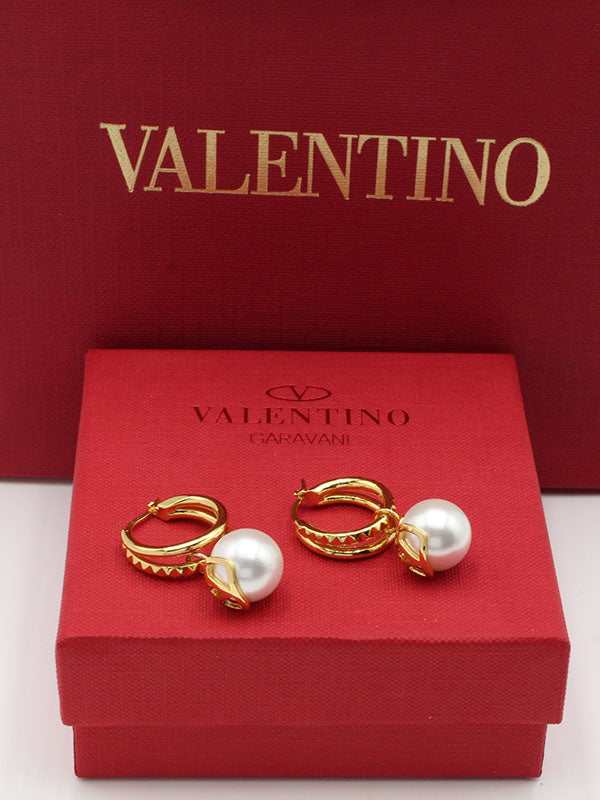 حلق فالنتينو سيركل شيب لوقو حلق VALENTINO