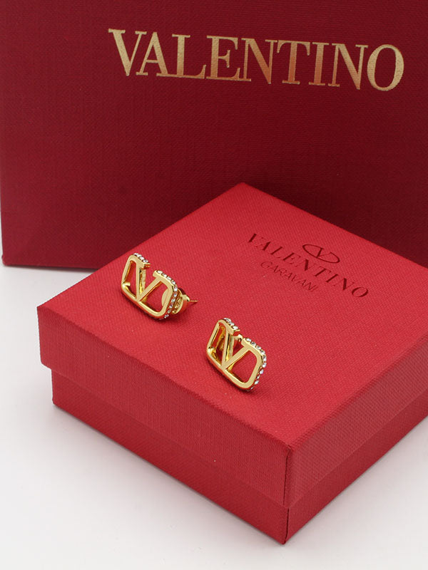 حلق فالنتينو سايد ستون لوقو حلق VALENTINO