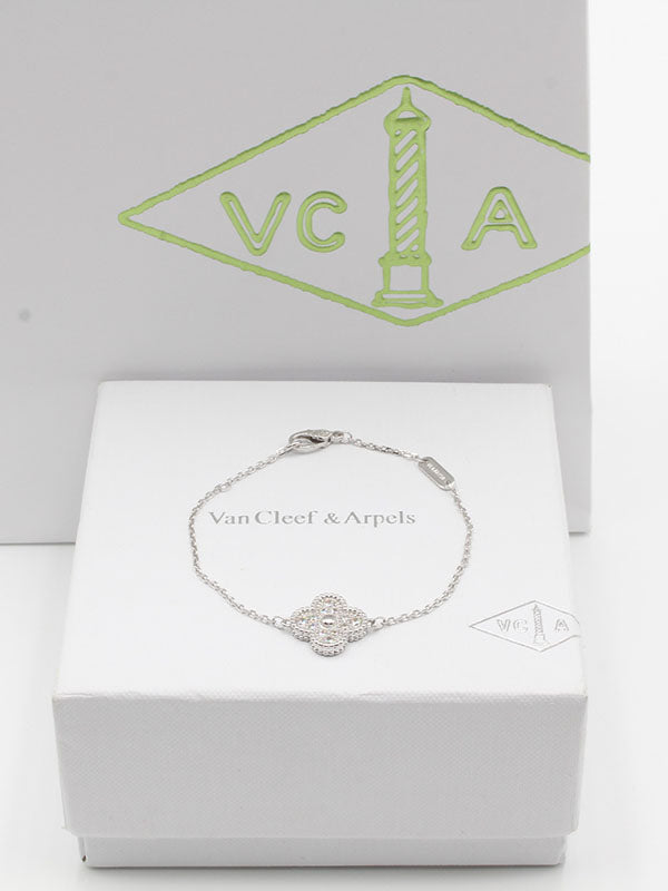 اسوارة فان كليف وردة ذهبية اسواره van cleef