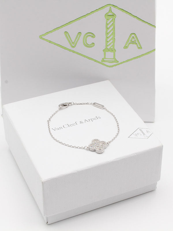 اسوارة فان كليف وردة ذهبية اسواره van cleef