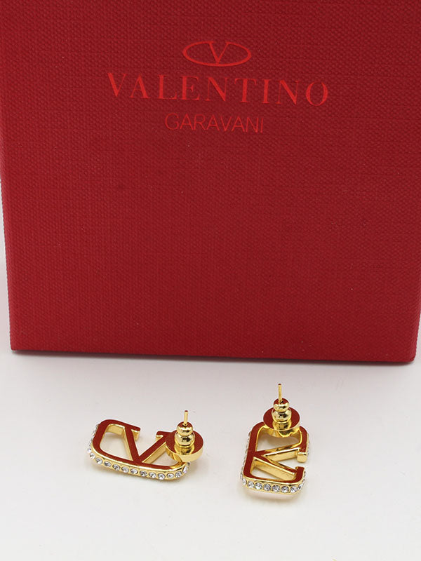 حلق فالنتينو سايد ستون لوقو حلق VALENTINO
