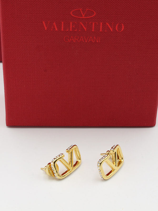 حلق فالنتينو سايد ستون لوقو حلق VALENTINO