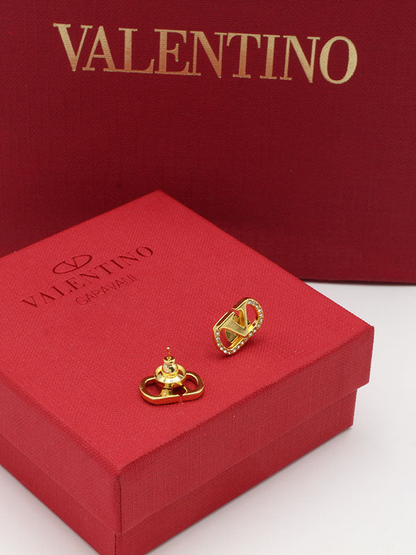 حلق فالنتينو صغير لوقو حلق VALENTINO