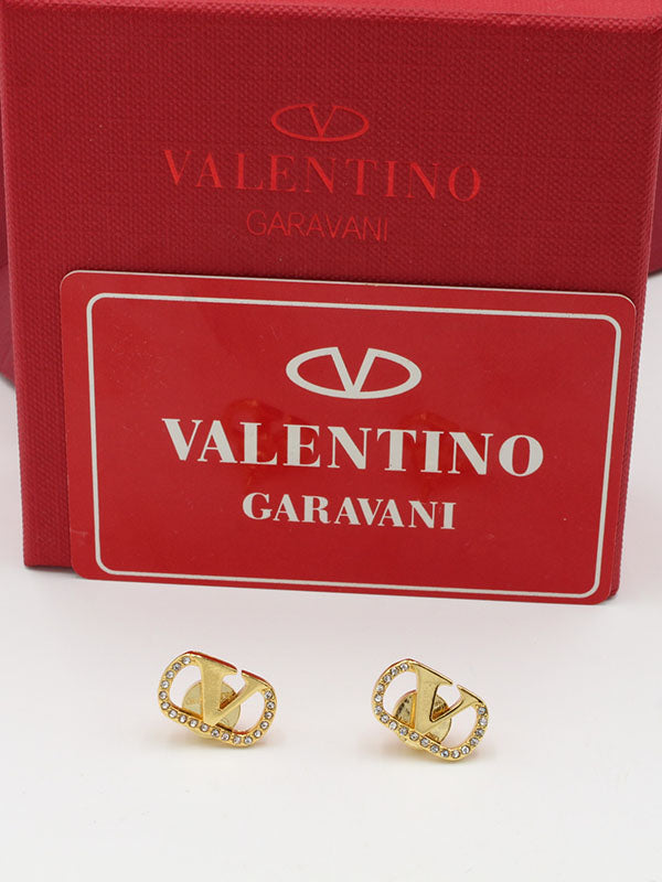 حلق فالنتينو صغير لوقو حلق VALENTINO