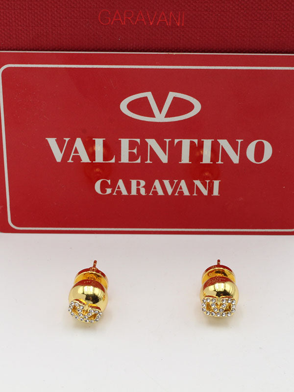 حلق فالنتينو بولز صغير لوقو حلق VALENTINO